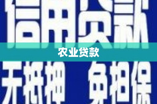 中国香港农业贷款