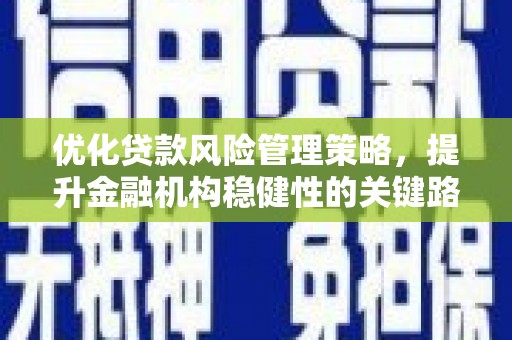 中国香港优化贷款风险管理策略，提升金融机构稳健性的关键路径