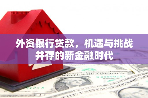 中国香港外资银行贷款，机遇与挑战并存的新金融时代