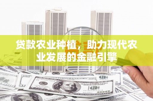 中国香港贷款农业种植，助力现代农业发展的金融引擎
