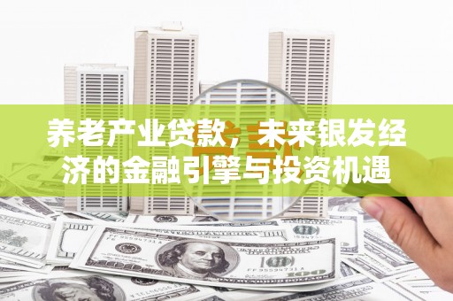 中国香港养老产业贷款，未来银发经济的金融引擎与投资机遇