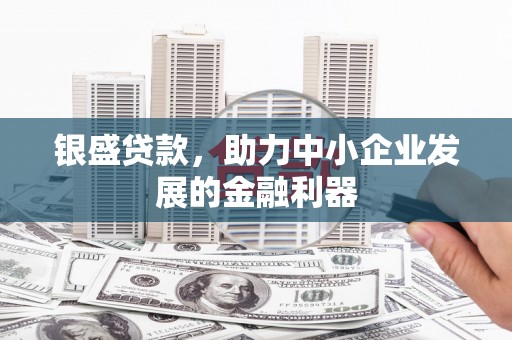 中国香港银盛贷款，助力中小企业发展的金融利器