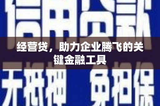中国香港经营贷，助力企业腾飞的关键金融工具
