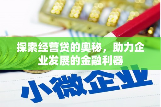 中国香港探索经营贷的奥秘，助力企业发展的金融利器