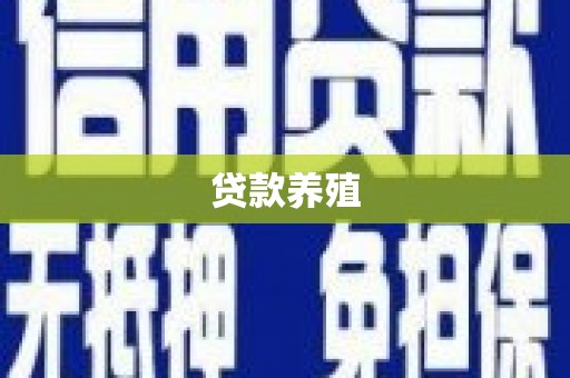 中国香港贷款养殖