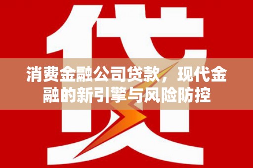 中国香港消费金融公司贷款，现代金融的新引擎与风险防控