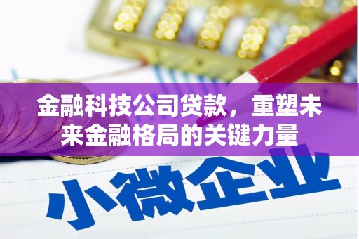 中国香港金融科技公司贷款，重塑未来金融格局的关键力量