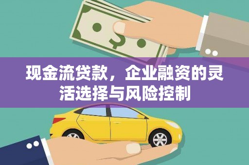 中国香港现金流贷款，企业融资的灵活选择与风险控制