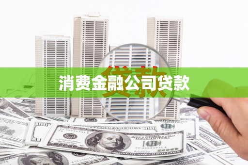 中国香港消费金融公司贷款
