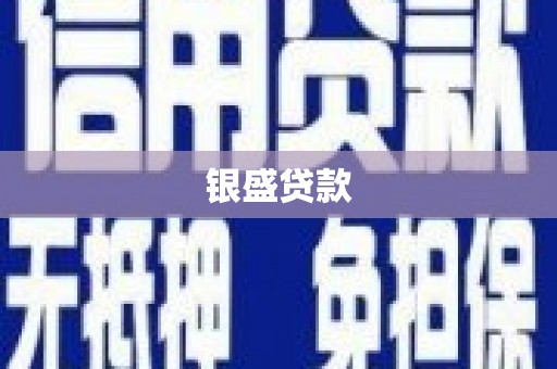 中国香港银盛贷款