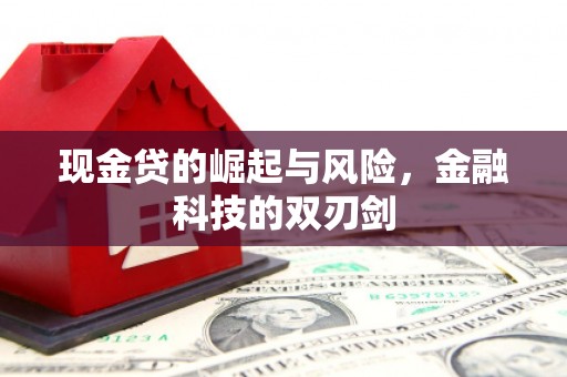 中国香港现金贷的崛起与风险，金融科技的双刃剑