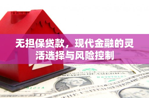 中国香港无担保贷款，现代金融的灵活选择与风险控制
