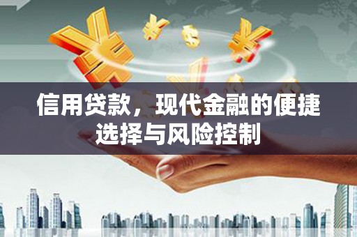 中国香港信用贷款，现代金融的便捷选择与风险控制
