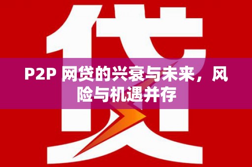 中国香港P2P 网贷的兴衰与未来，风险与机遇并存