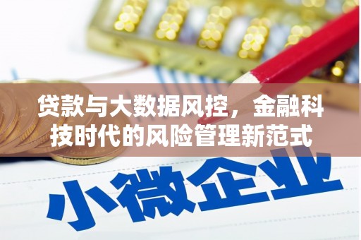 中国香港贷款与大数据风控，金融科技时代的风险管理新范式
