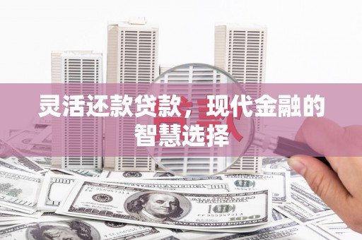 中国香港灵活还款贷款，现代金融的智慧选择