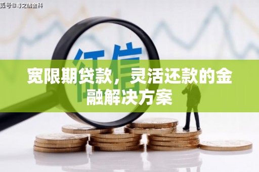 中国香港宽限期贷款，灵活还款的金融解决方案