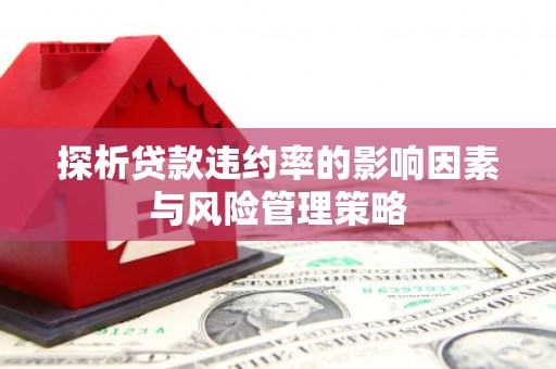 中国香港探析贷款违约率的影响因素与风险管理策略
