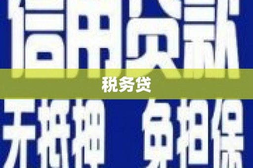 中国香港税务贷