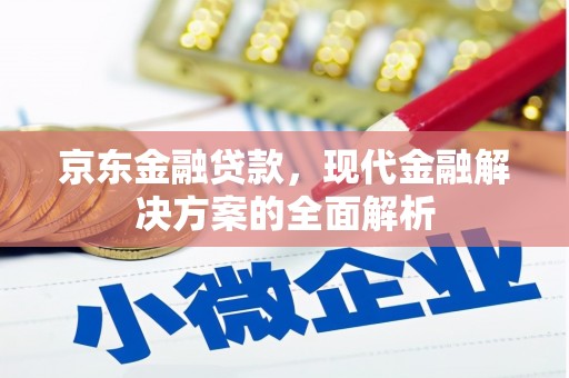中国香港京东金融贷款，现代金融解决方案的全面解析