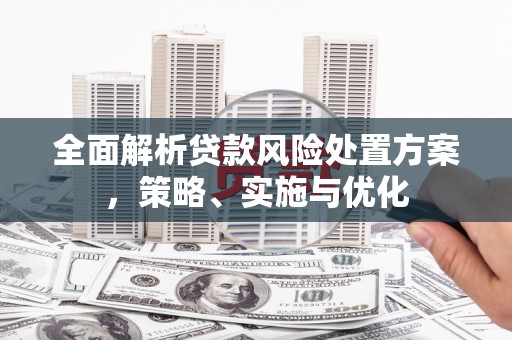 中国香港全面解析贷款风险处置方案，策略、实施与优化
