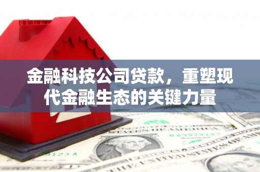 中国香港金融科技公司贷款，重塑现代金融生态的关键力量