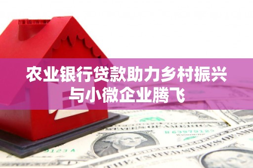中国香港农业银行贷款助力乡村振兴与小微企业腾飞