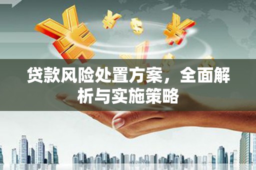 中国香港贷款风险处置方案，全面解析与实施策略