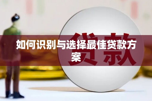 中国香港如何识别与选择最佳贷款方案