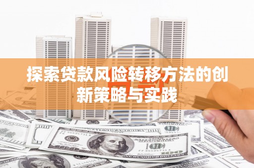 中国香港探索贷款风险转移方法的创新策略与实践